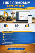 Customer Relationship Management software for a Hire company Hosted