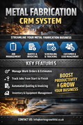 Customer Relationship Management software for Metal contractors hosted
